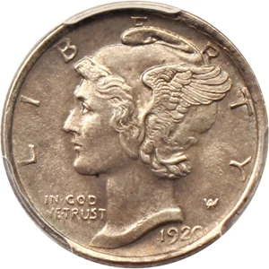 image for: 1920-S 10c PCGS MS63 FB