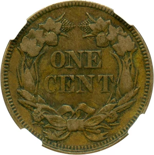 image for: 1857 Flying Eagle 1c NGC/CAC XF45 (Doubled Die Obverse, FS-105)