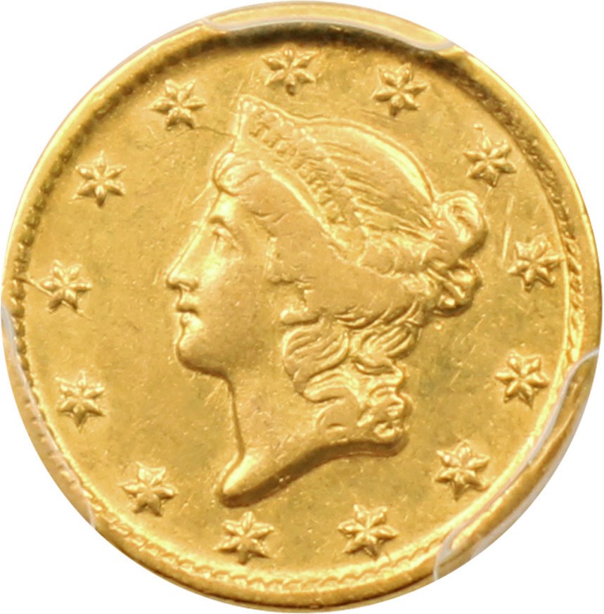 image for: 1853-D G$1 PCGS AU50