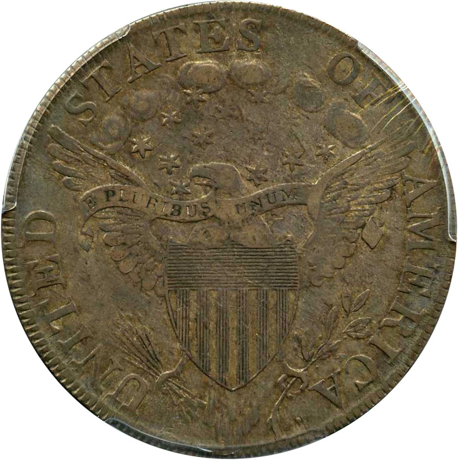 image for: 1799 $1 PCGS/CAC VF30 (Irregular Date, 13 Stars)