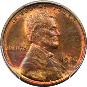image for: 1910-S 1c PCGS MS66 RB