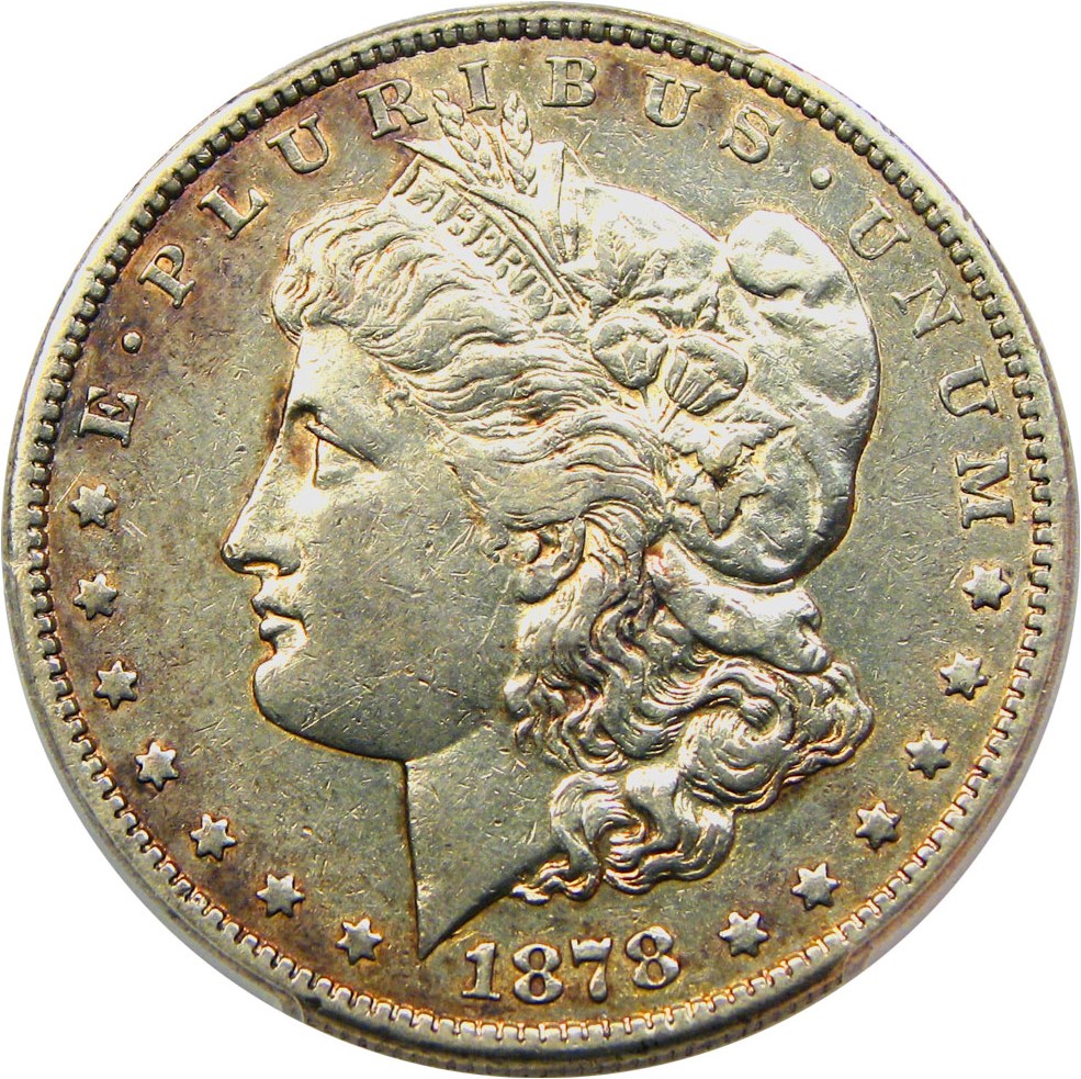 image for: 1878-S $1 PCGS XF40 (VAM-27, Long Arrow Shaft)