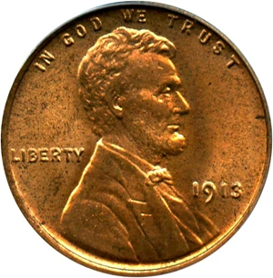 image for: 1913 1c PCGS MS65 RD
