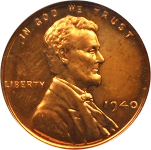image for: 1940 1c NGC Proof 64 RB