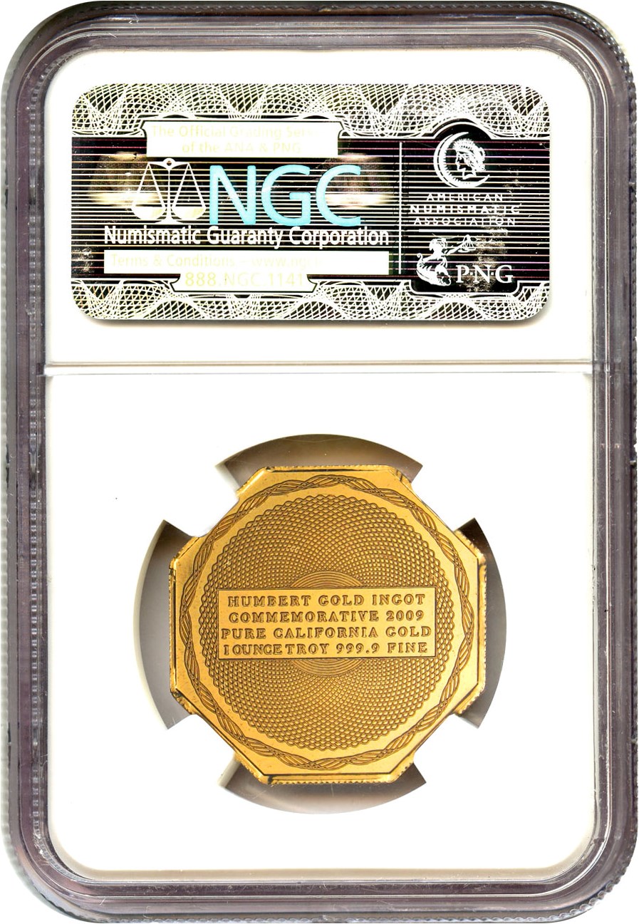 image for: 2009 Humbert Commemorative Cal. Gold $1 NGC Gem Proof UCAM 