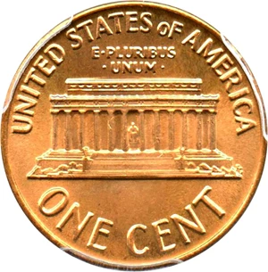 image for: 1972-S 1c PCGS MS66 RD
