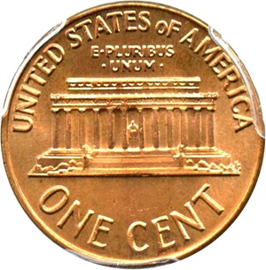 image for: 1972-S 1c PCGS MS66 RD