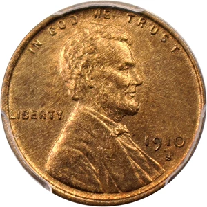 image for: 1910-S 1c PCGS MS66 RB