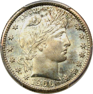 image for: 1900-S 25c PCGS/CAC MS66