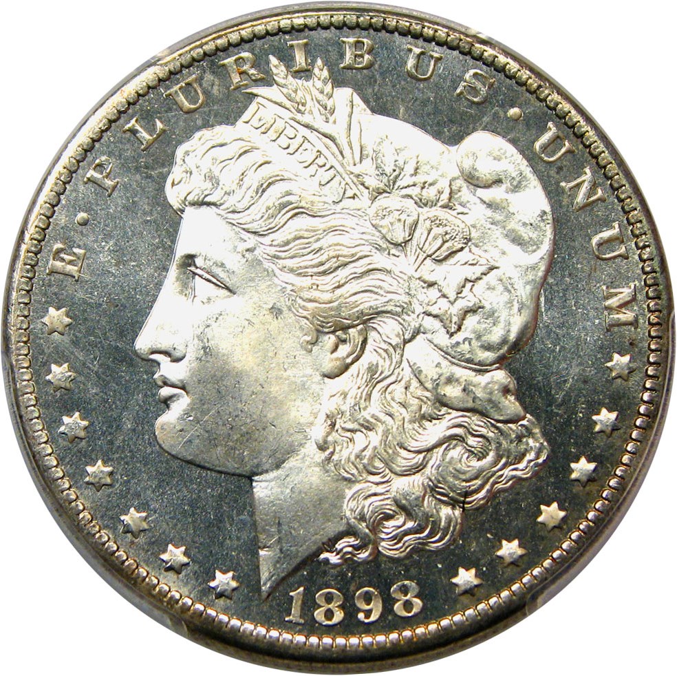 image for: 1898-O $1 PCGS/CAC MS66+ PL