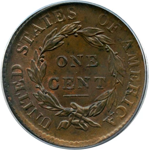 image for: 1816 1c PCGS MS64 BN (Newcomb 4)