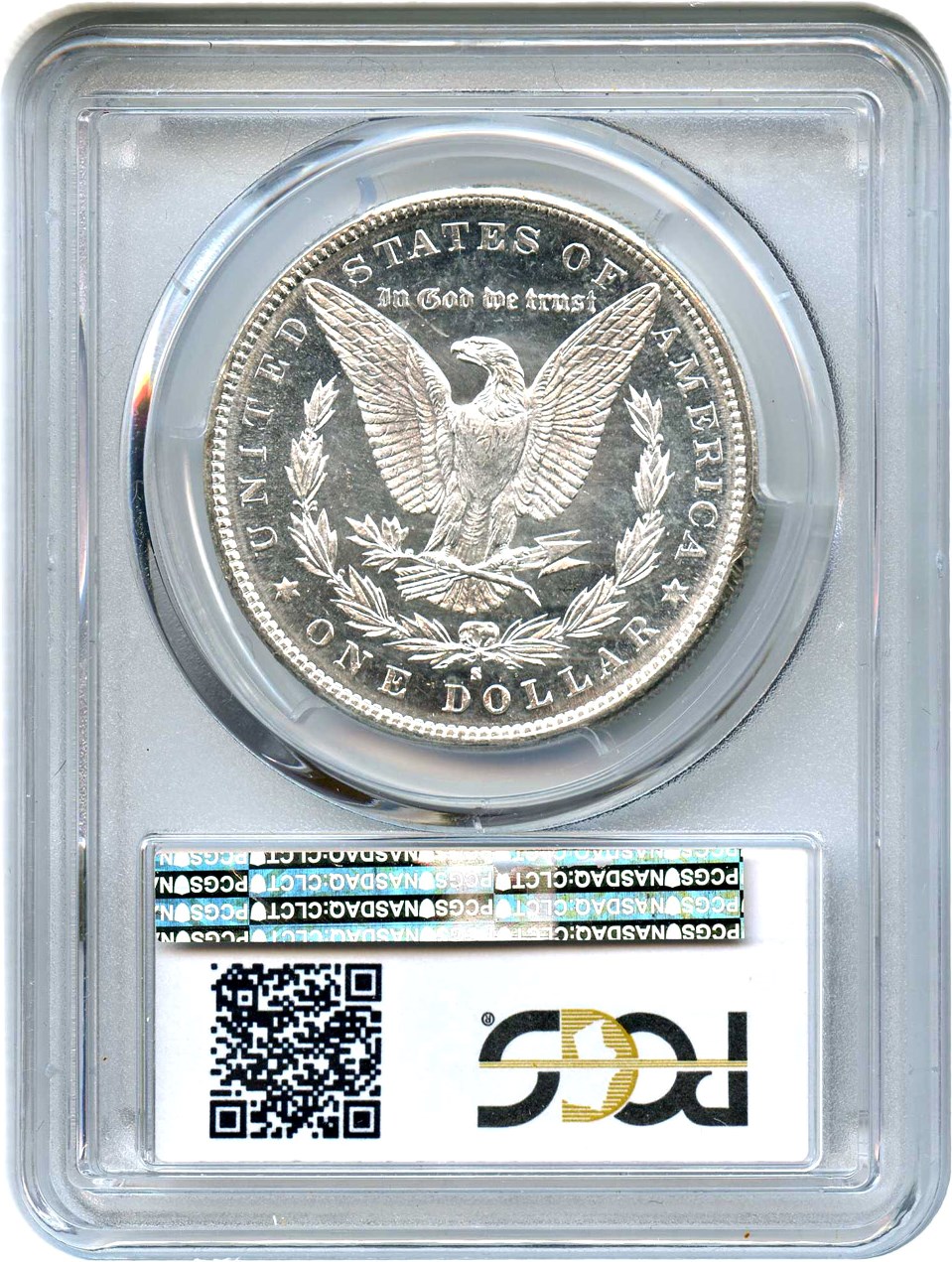 image for: 1889-S $1 PCGS MS63 DMPL