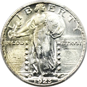 image for: 1923-S 25c PCGS MS64 FH