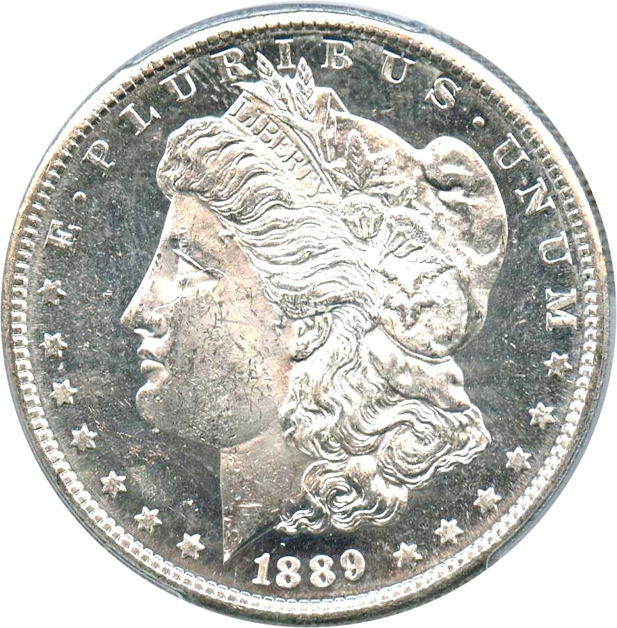 image for: 1889-S $1 PCGS MS63 DMPL