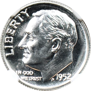 image for: 1952 10c NGC Proof 68