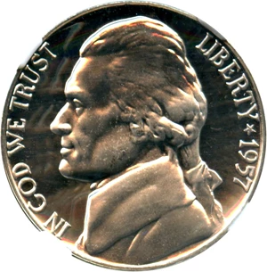image for: 1957 5c NGC Proof 68 CAM - No Reserve!