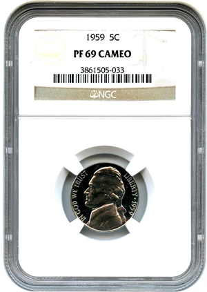 image for: 1959 5c NGC Proof 69 CAM - No Reserve!
