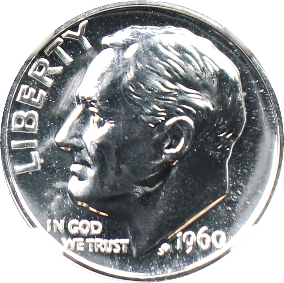 image for: 1960 10c NGC Proof 68