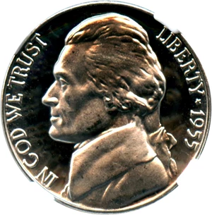 image for: 1955 5c NGC Proof 69 CAM - No Reserve!