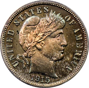 image for: 1915 10c PCGS/CAC Proof 65