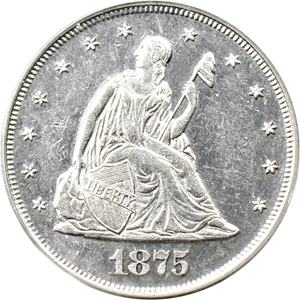 image for: 1875 20c PCGS Proof 61