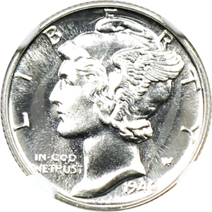image for: 1940 10c NGC Proof 68
