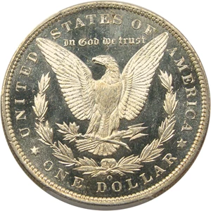 image for: 1887-O $1 PCGS/CAC MS65 DMPL