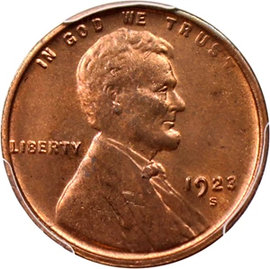 image for: 1923-S 1c PCGS/CAC MS64 RB