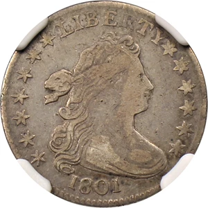 image for: 1801 10c NGC/CAC VF30 - DLRC Discount