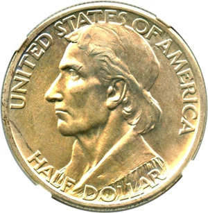 image for: 1935/34-S Boone 50c NGC MS65