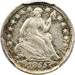 image for: 1855 H10c PCGS AU50 (Arrows)