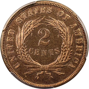 image for: 1869 2c PCGS/CAC Proof 66 RB