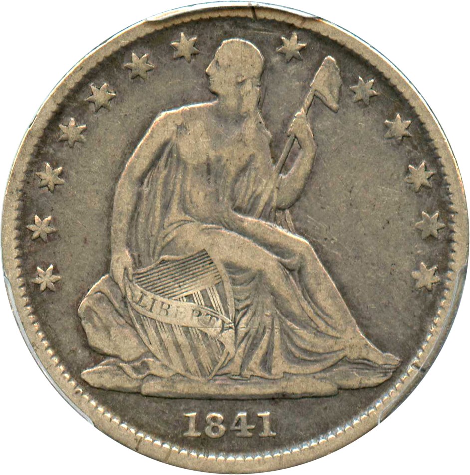 image for: 1841-O 50c PCGS VF20