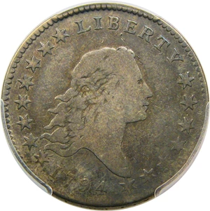 image for: 1794 50c PCGS VG-10 (Overton 101a)