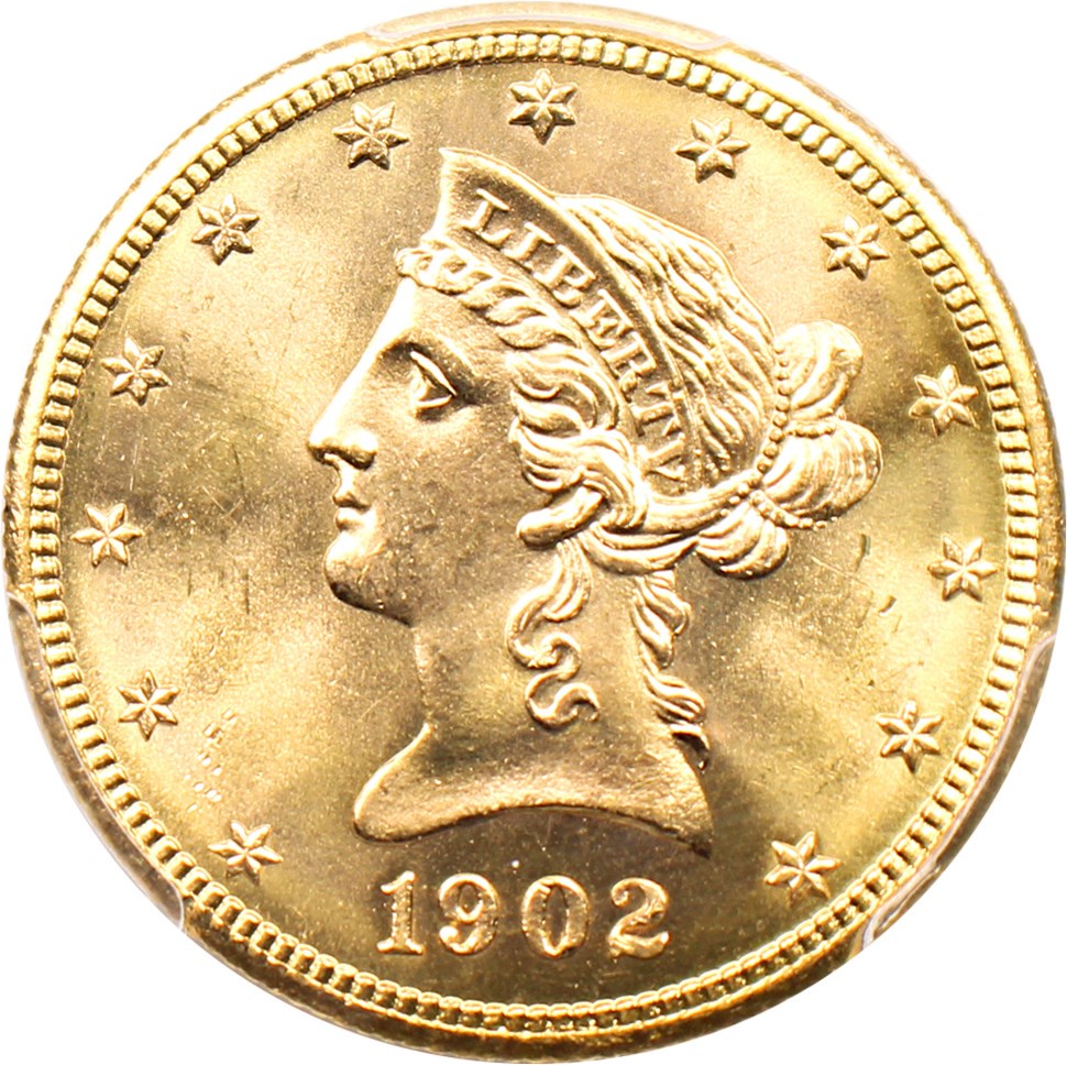 image for: 1902-S $10 PCGS MS65