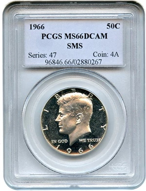 image for: 1966 50c PCGS MS66 DCAM (Special Mint Set)