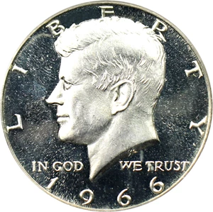 image for: 1966 50c PCGS MS66 DCAM (Special Mint Set)