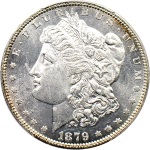 image for: 1879-O $1 PCGS MS63 PL