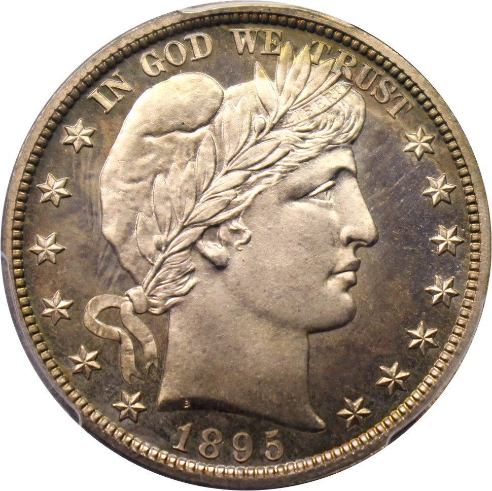 image for: 1895 50c PCGS Proof 66 CAM