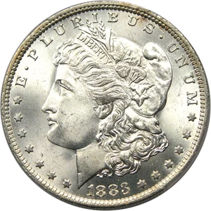 image for: 1883-O $1 PCGS MS67+