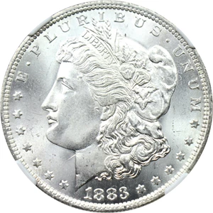 image for: 1883-O $1 NGC MS67