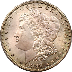 image for: 1898-O $1 PCGS MS67