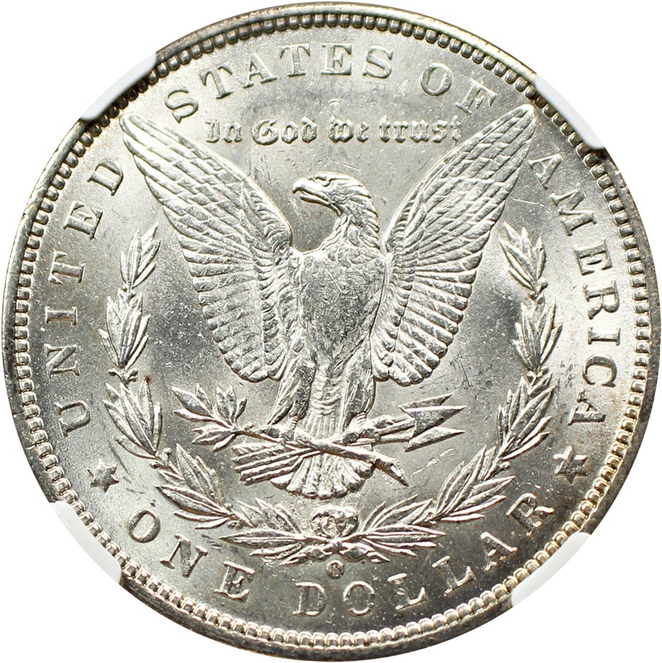 image for: 1887-O $1 NGC MS62 (DDO, VAM-22B Pitted & Clashed)