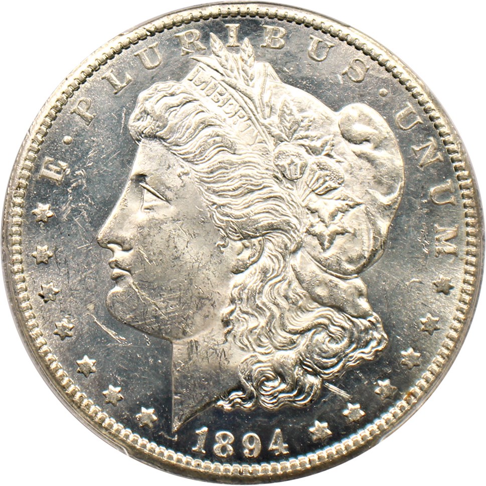 image for: 1894-S $1 PCGS/CAC MS62 PL
