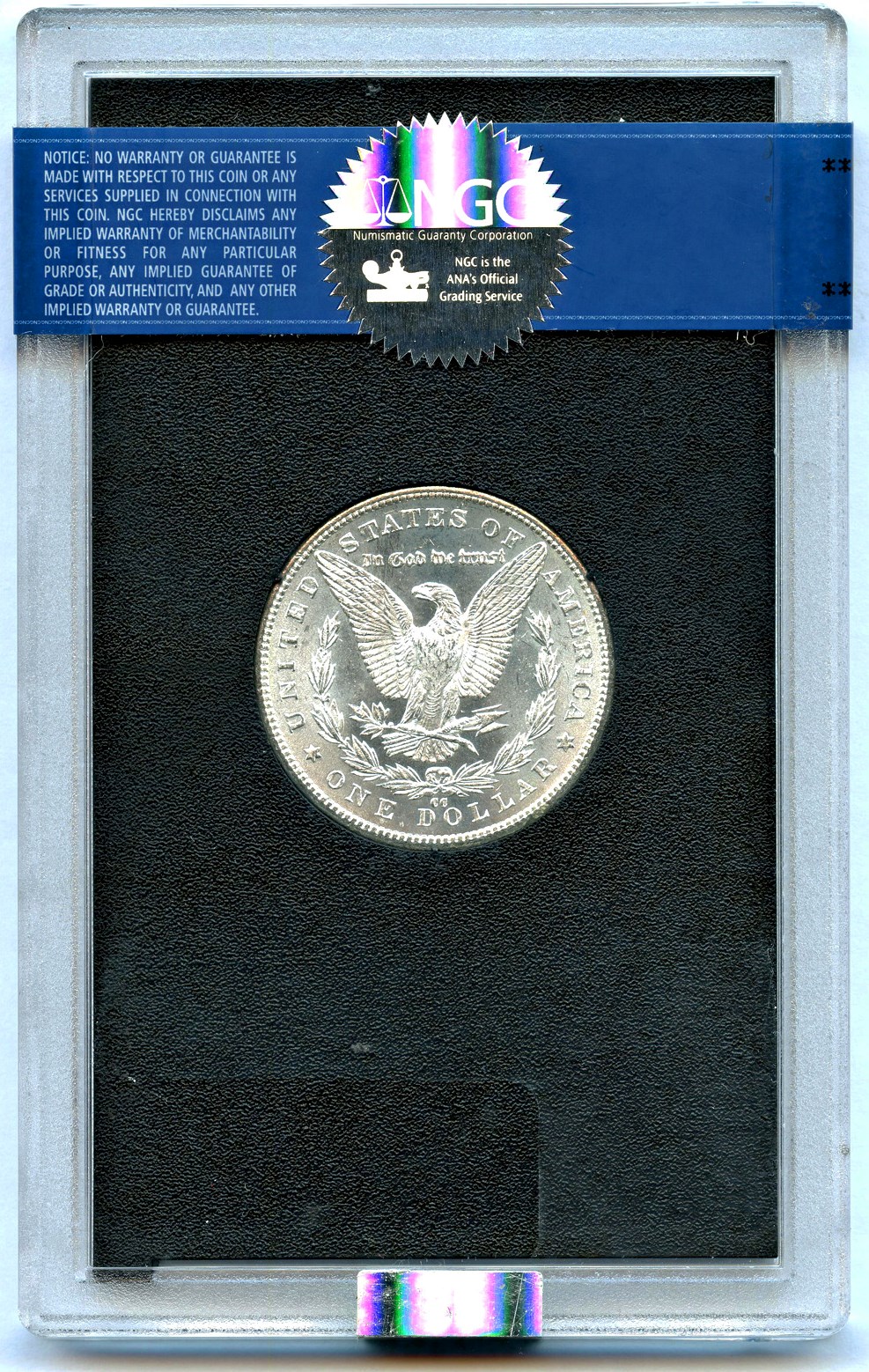 image for: 1885-CC $1 NGC/GSA/CAC MS63 (VAM-4, Doubled Dash)