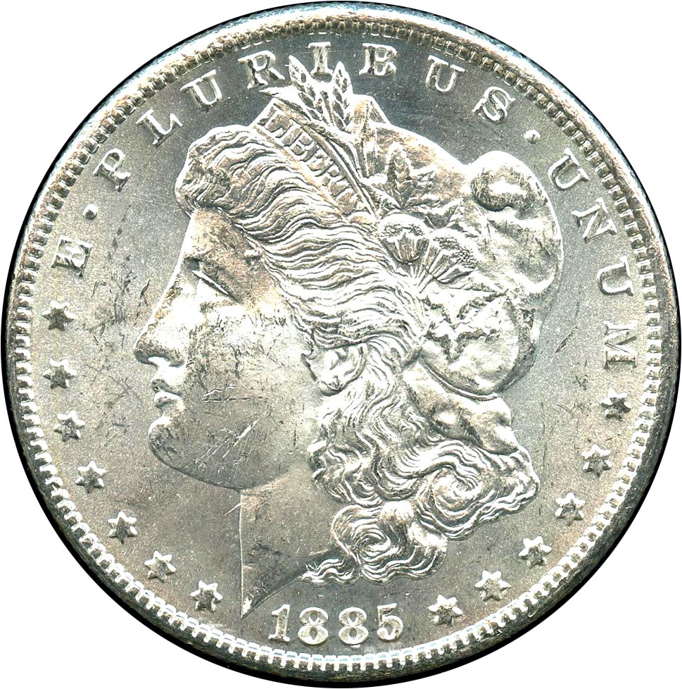 image for: 1885-CC $1 NGC/GSA/CAC MS63 (VAM-4, Doubled Dash)