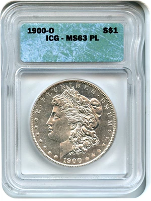 image for: 1900-O $1 ICG MS63 PL