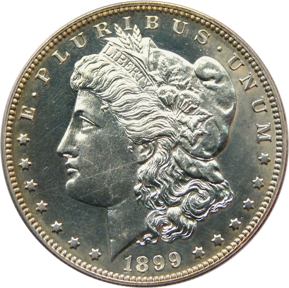 image for: 1899 $1 PCGS Proof 62