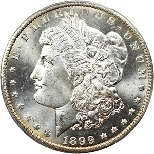 image for: 1899-O $1 PCGS/CAC MS65 PL