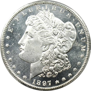 image for: 1897-S $1 PCGS MS66 PL